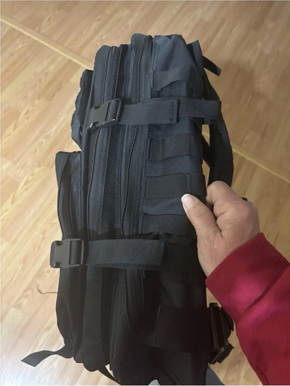 First Class Tactical Black Men’s Backpack